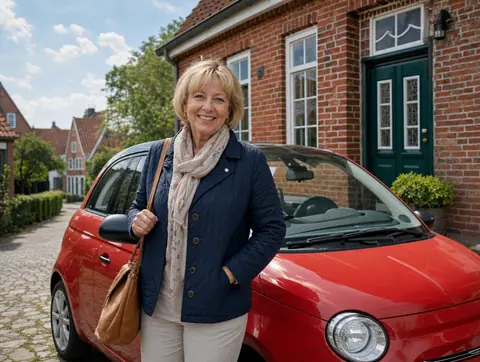 Verkäufer aus Hilden mit dem verkauften Fahrzeug